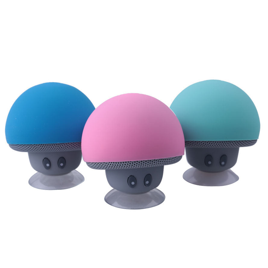 Mini Mushroom Speaker Wireless Bluetooth 4.1 Speaker MP3 Player with Mic Portable Stereo Blutooth For Mobile Phone