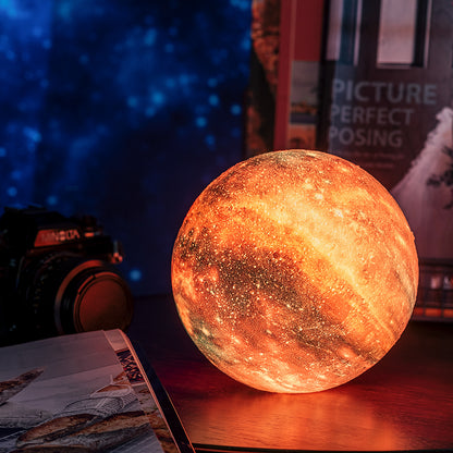 Color-Changing Moon Lamp